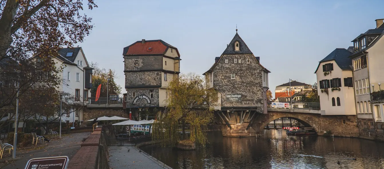 Bild von den Brückenhäusern in Bad Kreuznach